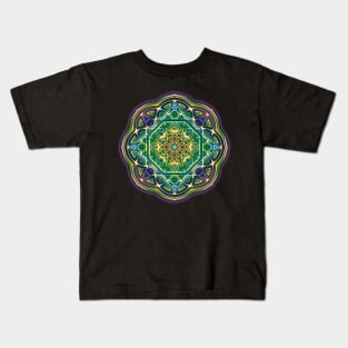 Mandala psychedelic T-Shirt 3 Kids T-Shirt